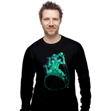 Load image into Gallery viewer, Secret_Shirts Long Sleeve Shirts, Unisex / Small / Black Mansion Ghosts