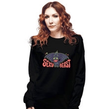 Load image into Gallery viewer, Shirts Long Sleeve Shirts, Unisex / Small / Black Sexy Beast
