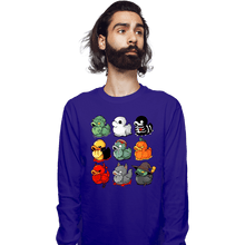 Load image into Gallery viewer, Secret_Shirts Long Sleeve Shirts, Unisex / Small / Violet Duck Halloween