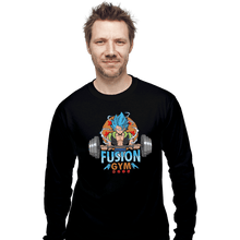 Load image into Gallery viewer, Shirts Long Sleeve Shirts, Unisex / Small / Black Fusion Gym