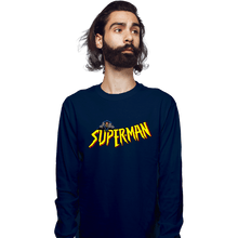 Load image into Gallery viewer, Daily_Deal_Shirts Long Sleeve Shirts, Unisex / Small / Navy Confused Heroes