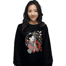 Load image into Gallery viewer, Shirts Long Sleeve Shirts, Unisex / Small / Black The Warrior Spirit