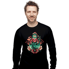 Load image into Gallery viewer, Daily_Deal_Shirts Long Sleeve Shirts, Unisex / Small / Black Too Grumpy For Christmas