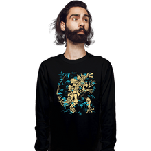 Load image into Gallery viewer, Daily_Deal_Shirts Long Sleeve Shirts, Unisex / Small / Black Kaiju Fossils