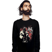 Load image into Gallery viewer, Shirts Long Sleeve Shirts, Unisex / Small / Black Devil Woman