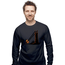 Load image into Gallery viewer, Shirts Long Sleeve Shirts, Unisex / Small / Dark Heather Dark Slingshot