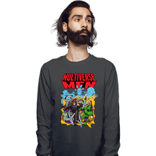 Load image into Gallery viewer, Daily_Deal_Shirts Long Sleeve Shirts, Unisex / Small / Charcoal Multiverse Men