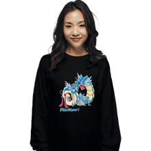 Load image into Gallery viewer, Shirts Long Sleeve Shirts, Unisex / Small / Black Pretty Guardian Trainer Neptune