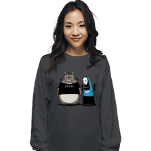 Load image into Gallery viewer, Shirts Long Sleeve Shirts, Unisex / Small / Charcoal Anime Sucks