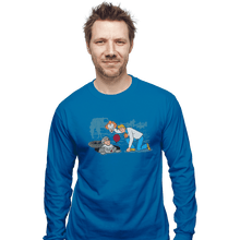 Load image into Gallery viewer, Shirts Long Sleeve Shirts, Unisex / Small / Sapphire Let's See Who You Really Are