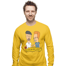 Load image into Gallery viewer, Shirts Long Sleeve Shirts, Unisex / Small / Gold Let&#39;s Do Some Science

