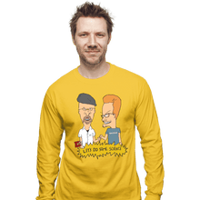Load image into Gallery viewer, Shirts Long Sleeve Shirts, Unisex / Small / Gold Let's Do Some Science