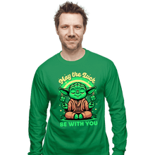 Load image into Gallery viewer, Secret_Shirts Long Sleeve Shirts, Unisex / Small / Irish Green Luck Be With You