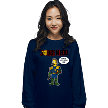 Load image into Gallery viewer, Secret_Shirts Long Sleeve Shirts, Unisex / Small / Navy Judge Nedd
