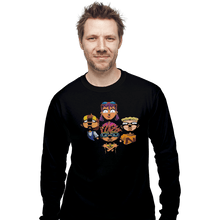 Load image into Gallery viewer, Shirts Long Sleeve Shirts, Unisex / Small / Black Bohemian Power