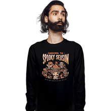 Load image into Gallery viewer, Secret_Shirts Long Sleeve Shirts, Unisex / Small / Black Summon The Spooky Season