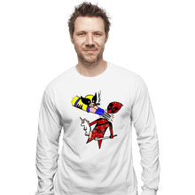 Load image into Gallery viewer, Secret_Shirts Long Sleeve Shirts, Unisex / Small / White He Loves Me