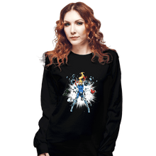 Load image into Gallery viewer, Daily_Deal_Shirts Long Sleeve Shirts, Unisex / Small / Black Shattered
