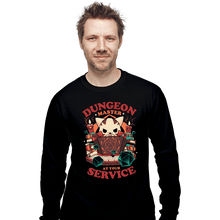 Load image into Gallery viewer, Daily_Deal_Shirts Long Sleeve Shirts, Unisex / Small / Black Dungeon Master's Call