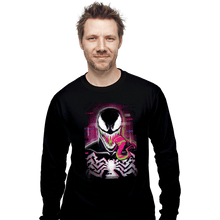 Load image into Gallery viewer, Daily_Deal_Shirts Long Sleeve Shirts, Unisex / Small / Black Glitch Venom