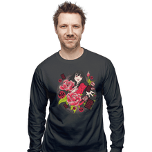 Load image into Gallery viewer, Shirts Long Sleeve Shirts, Unisex / Small / Charcoal Yumeko