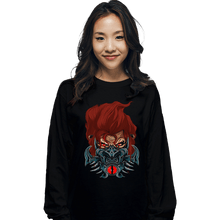 Load image into Gallery viewer, Shirts Long Sleeve Shirts, Unisex / Small / Black Lion Ninja