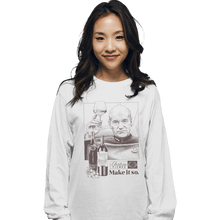 Load image into Gallery viewer, Shirts Long Sleeve Shirts, Unisex / Small / White Chateau Picard