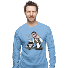 Load image into Gallery viewer, Shirts Long Sleeve Shirts, Unisex / Small / Powder Blue Mathilda &amp; Leon
