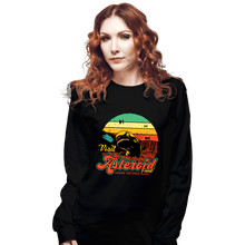 Load image into Gallery viewer, Daily_Deal_Shirts Long Sleeve Shirts, Unisex / Small / Black Asteroid Field