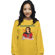 Load image into Gallery viewer, Daily_Deal_Shirts Long Sleeve Shirts, Unisex / Small / Gold Rage Against The Republic