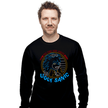 Load image into Gallery viewer, Daily_Deal_Shirts Long Sleeve Shirts, Unisex / Small / Black Ugly Sanic