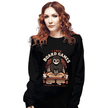 Load image into Gallery viewer, Daily_Deal_Shirts Long Sleeve Shirts, Unisex / Small / Black I Love Board Games