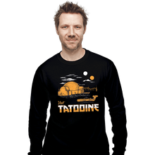 Load image into Gallery viewer, Shirts Long Sleeve Shirts, Unisex / Small / Black Vintage Visit Tatooine