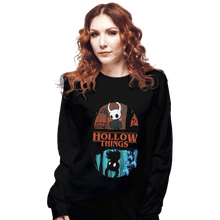 Load image into Gallery viewer, Shirts Long Sleeve Shirts, Unisex / Small / Black Hollow Things