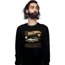 Load image into Gallery viewer, Daily_Deal_Shirts Long Sleeve Shirts, Unisex / Small / Black Doc's Wheels