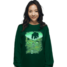 Load image into Gallery viewer, Shirts Long Sleeve Shirts, Unisex / Small / Forest Shadow Of Zelda