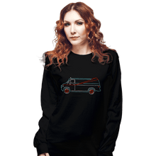 Load image into Gallery viewer, Shirts Long Sleeve Shirts, Unisex / Small / Black A-Team Van