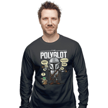 Load image into Gallery viewer, Shirts Long Sleeve Shirts, Unisex / Small / Charcoal The Polyglot
