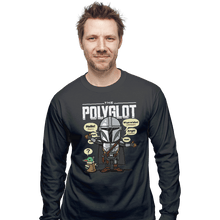 Load image into Gallery viewer, Shirts Long Sleeve Shirts, Unisex / Small / Charcoal The Polyglot