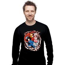 Load image into Gallery viewer, Shirts Long Sleeve Shirts, Unisex / Small / Black Red Ribbon Mutants