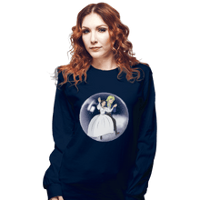 Load image into Gallery viewer, Shirts Long Sleeve Shirts, Unisex / Small / Navy Fly In A Bubble