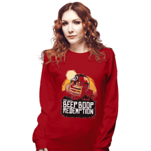Load image into Gallery viewer, Shirts Long Sleeve Shirts, Unisex / Small / Red R2's Redemption