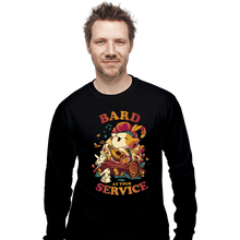 Load image into Gallery viewer, Daily_Deal_Shirts Long Sleeve Shirts, Unisex / Small / Black Bard's Call
