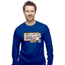 Load image into Gallery viewer, Daily_Deal_Shirts Long Sleeve Shirts, Unisex / Small / Royal Blue For Her