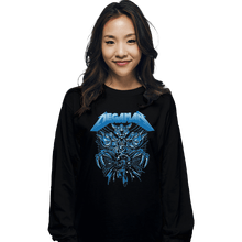 Load image into Gallery viewer, Shirts Long Sleeve Shirts, Unisex / Small / Black Mega Rockman