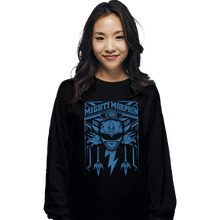 Load image into Gallery viewer, Shirts Long Sleeve Shirts, Unisex / Small / Black Blue Ranger