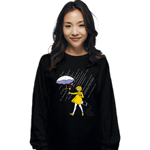 Load image into Gallery viewer, Daily_Deal_Shirts Long Sleeve Shirts, Unisex / Small / Black Salt Scared Girl!