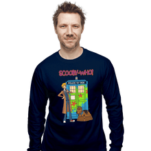 Load image into Gallery viewer, Secret_Shirts Long Sleeve Shirts, Unisex / Small / Navy Scoobywho
