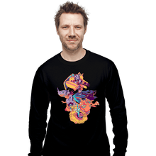 Load image into Gallery viewer, Daily_Deal_Shirts Long Sleeve Shirts, Unisex / Small / Black Courage