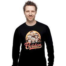 Load image into Gallery viewer, Daily_Deal_Shirts Long Sleeve Shirts, Unisex / Small / Black Golden Holidays